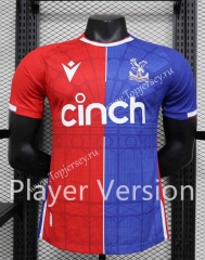 Player Version 2023-2024 Crystal Palace Red&Blue Thailand Soccer Jersey AAA-888