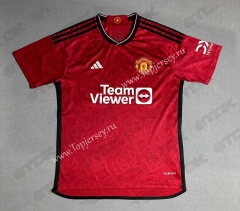 2023-2024 Manchester United Home Red Thailand Soccer Jersey AAA-4952