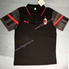 2023-2024 AC Milan Black Thailand Polo Shirt-2044