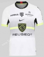 2023-2024 Toulouse White Thailand Rugby Shirt