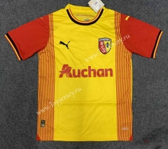 2023-2024 RC Lens Home Yellow Thailand Soccer Jersey AAA-GB