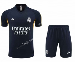 2023-2024 Real Madrid Royal Blue Thailand Soccer Uniform-7411