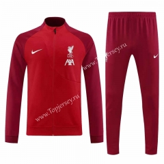 2023-2024 Liverpool Red Thailand Soccer Jacket Uniform-7411