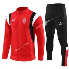 2023-2024 AC Milan Red Thailand Soccer Jacket Uniform-411