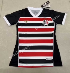 2023-2024 Santa Cruz FC Home Red&White&Black Women Thailand Soccer Jersey AAA-0009