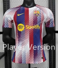 Player Version 2023-2024 Barcelona Red&Blue hailand Training Soccer Jersey AAA-888
