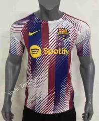 2023-2024 Barcelona Red&Blue Thailand Training Soccer Jersey AAA-416