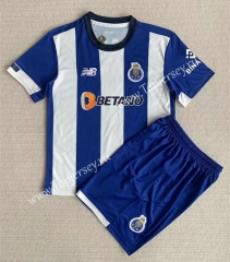2023-2024 Porto Home Blue&White Soccer Uniform-AY