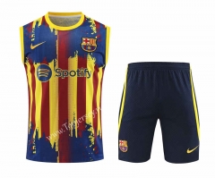 2023-2024 Barcelona Red&Yellow Thailand Soccer Uniform-418