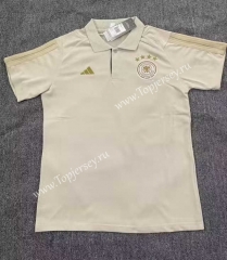2023-2024 Germany Beige Thailand Polo Shirt-817