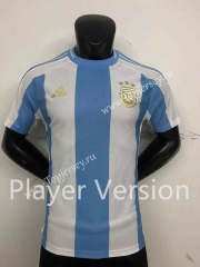 Player Version 2023-2024 Argentina Blue&White Thailand Soccer Jersey AAA-9926