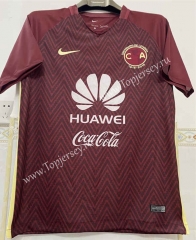 Retro Version 16-17 Club America Away Red Thailand Soccer Jersey AAA-1332