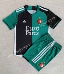 2023-2024 Concept Version Feyenoord Rotterdam Black&Green Soccer Uniform-AY