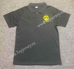 2023-2024 Borussia Dortmund Black Thailand Polo Shirt-817