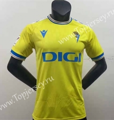 2023-2024 Cádiz CF Home Yellow Thailand Soccer Jersey AAA-0009