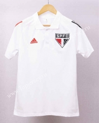2023-2024 Sao Paulo Futebol Clube White Thailand Polo Shirt-2044