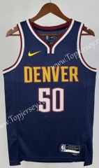 2023-2024 Denver Nuggets Royal Blue #50 NBA Jersey-311