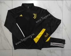 2023-2024 Juventus Black Thailand Soccer Jacket Uniform-815
