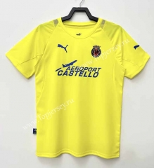 Retro Version 05-06 Villarreal CF Home Yellow Thailand Soccer Jersey AAA-811