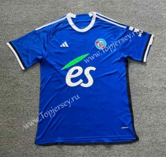 2023-2024 RC Strasbourg Home Blue Thailand Soccer Jersey AAA-512