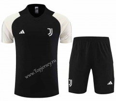 2023-2024 Juventus Black Thailand Soccer Uniform-7411