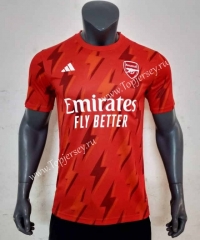 2023-2024 Arsenal Red Thailand Training Soccer Jersey AAA-416