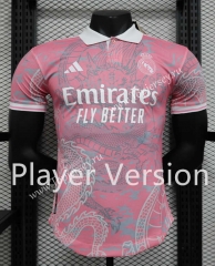 Player Version 2023-2024 Real Madrid Pink Thailand Soccer Jersey AAA-888