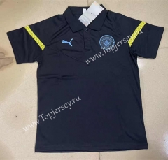 2023-2024 Manchester City Royal Blue Thailand Polo Shirt-817