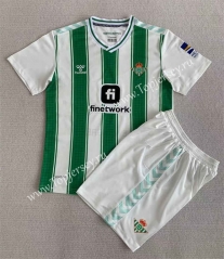 2023-2024 Real Betis Home White&Green Soccer Unifrom-AY