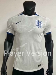 Player Version 2023-2024 England Home White Thailand Soccer Jersey AAA-1959