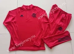 2023-2024 Flamengo Red Thailand Soccer Tracksuit-GDP