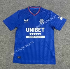 (S-4XL) 2023-2024 Rangers Home Blue Thailand Soccer Jersey AAA-512
