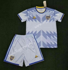 2023-2024 Boca Juniors 2nd Away Light Blue Soccer Uniform-3454