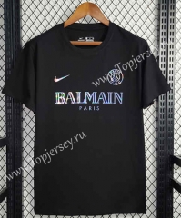 2023-2024 Special Version Paris Black Thailand Soccer Jersey AAA