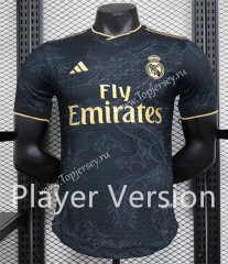 Player Version 2023-2024 Special Version Real Madrid Black Thailand Soccer Jersey AAA-888