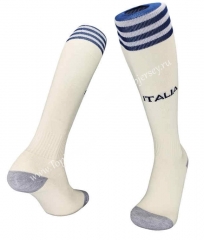 2023-2024 Italy Away White Thailand Soccer Socks
