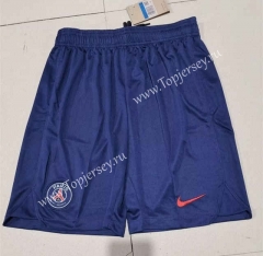 2023-2024 Correct Version Paris SG Home Royal Blue Thailand Soccer Shorts-5799