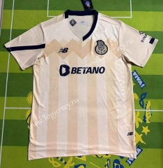 2023-2024 Porto Away Light Yellow Thailand Soccer Jersey AAA-HR