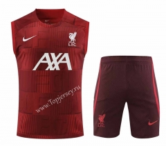 2023-2024 Liverpool Red Thailand Soccer Vest Uniform-418