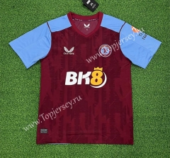(S-4XL) 2023-2024 Aston Villa Home Red Thailand Soccer Jersey AAA-403