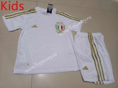 125th Anniversary Italy White Kids/Youth Soccer Uniform-507