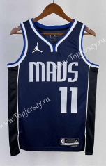 2023 Jordan Limited Version Dallas Mavericks Royal Blue #11 NBA Jersey-311