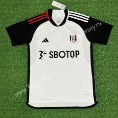 (S-4XL) 2023-2024 Fulham Home White Thailand Soccer Jersey AAA-403