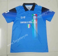 2022-2023 Napoli Blue Thailand Soccer Jersey AAA-9171