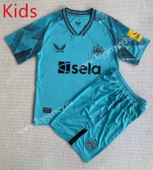 2023-2024 Newcastle United Laker Blue Kids/Youth Soccer Uniform-AY