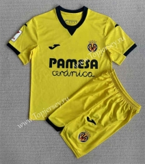 2023-2024 Villarreal CF Home Yellow Soccer Uniform-AY