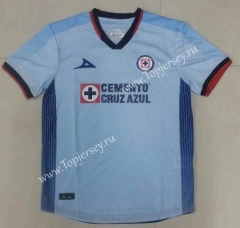 2023-2024 Cruz Azul Away Light Blue Thailand Soccer Jersey AAA-912