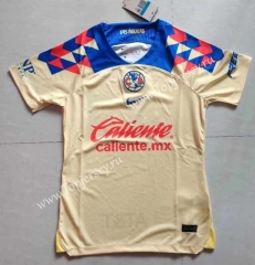 2023-2024 Club America Home Yellow Thailand Women Soccer Jersey AAA-912