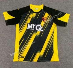 2023-2024 Watford Home Yellow&Black Thailand Soccer Jersey AAA-512