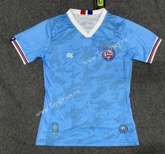 2023-2024 Bahia 2nd Away Blue Thailand Women Soccer Jersey AAA-GB